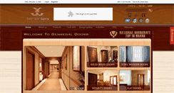 Desktop Screenshot of genregal-doors.com